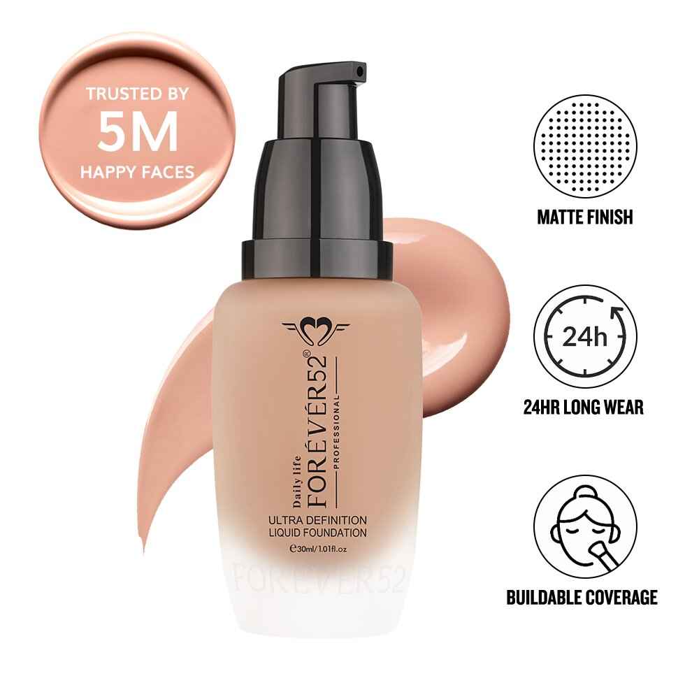 Buy Daily Life Forever52 Ultra Definition Liquid Foundation FLF008(30 ml) - Purplle