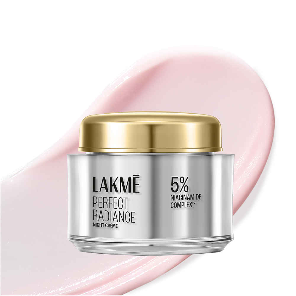 Buy Lakme Perfect Radiance Brightening Night Cream | With Niacinamide | Boosts Glow and Brightens Skin | 50 gm - Purplle