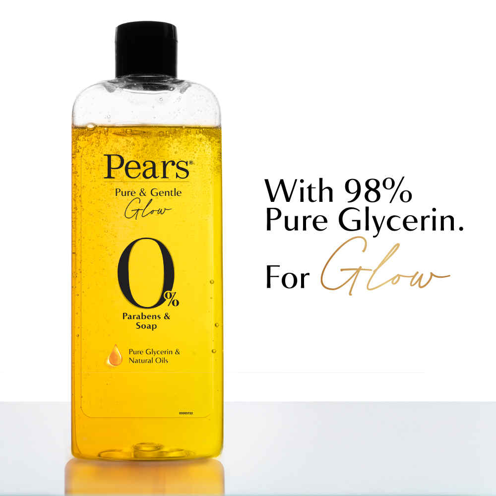 Buy Pears Pure & Gentle Body Wash, with 98% Pure Glycerin, 250 ml, for Soft Glowing Skin - Purplle