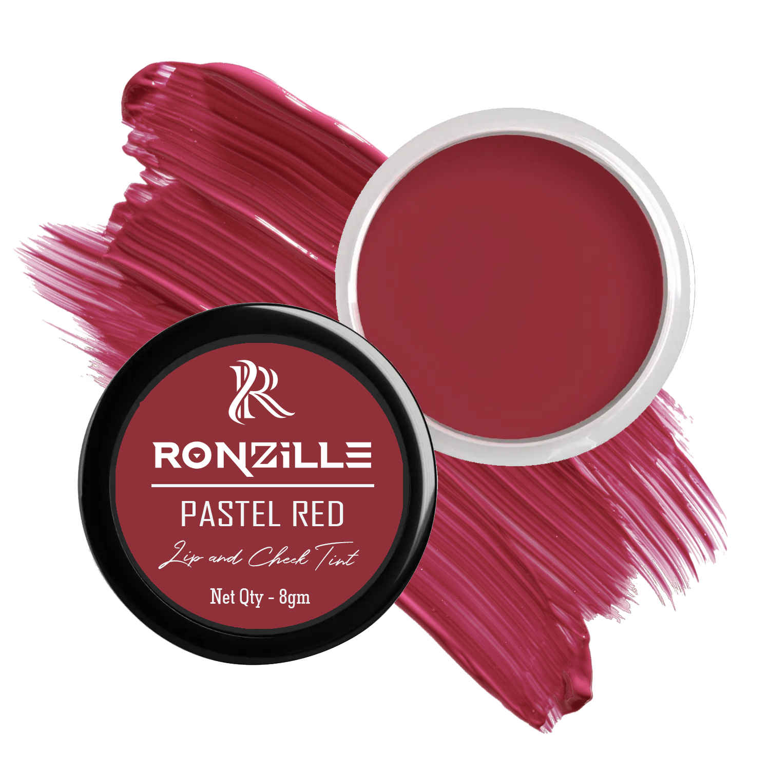 Buy Ronzille Lip and cheek Tint Pastel Red  8 gm - Purplle