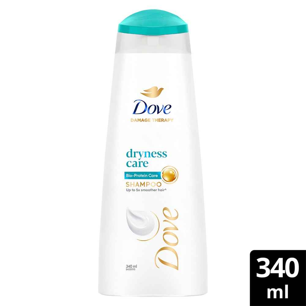 Buy Dove Dryness Care Shampoo (340 ml) - Purplle