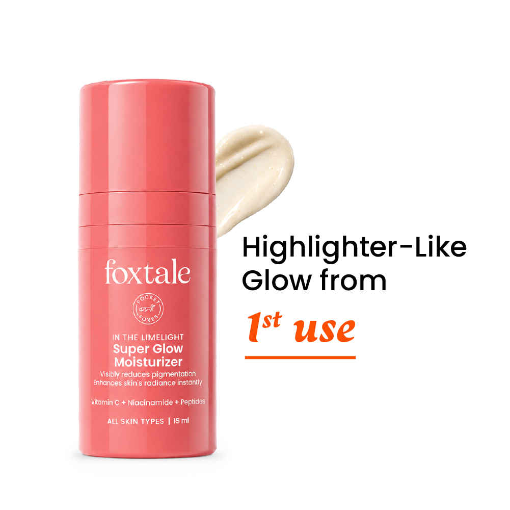 Buy Foxtale In The Limelight Super Glow Moisturizer 15 ml - Purplle