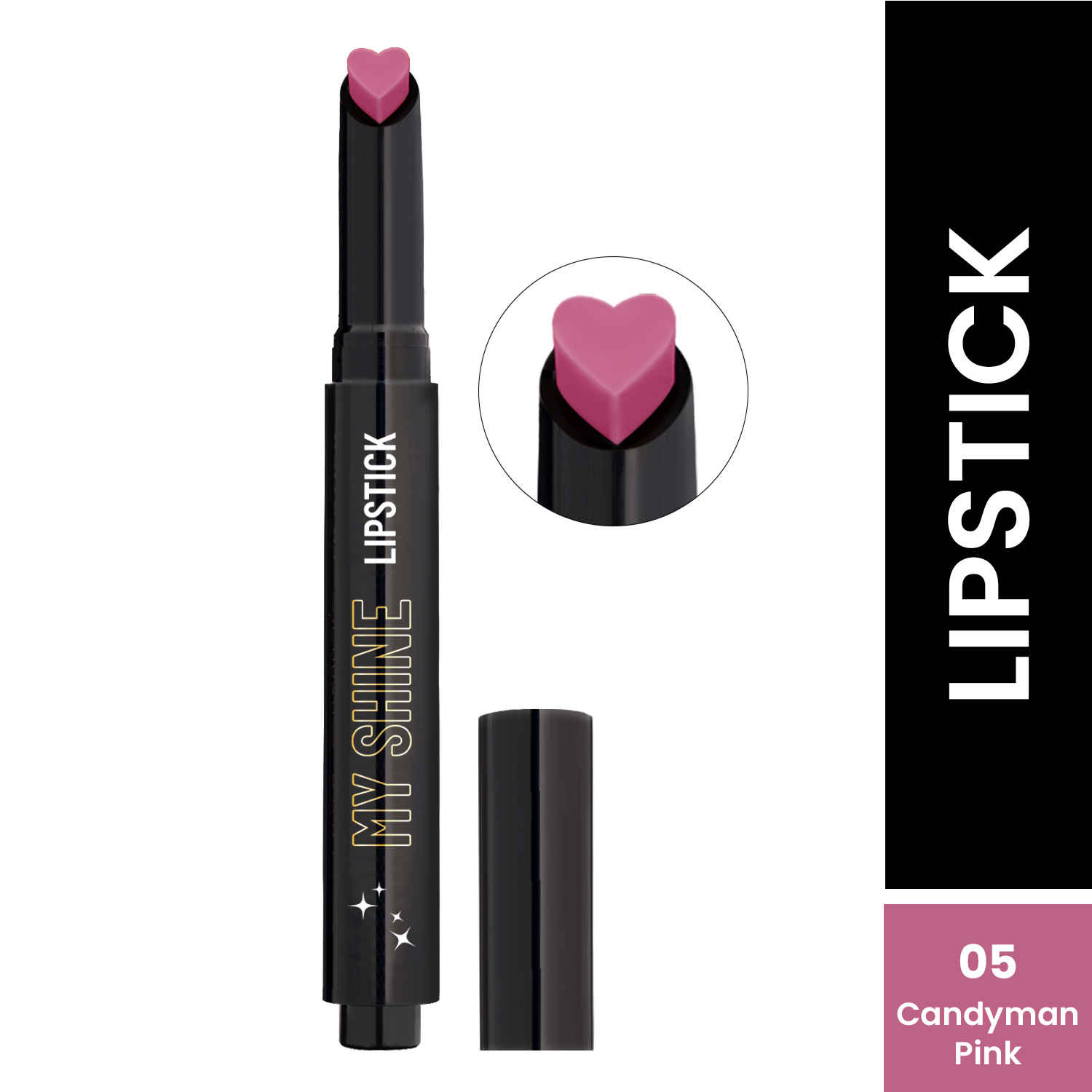Buy Swiss Beauty Lipstick SB-LP13-05 Candyman Pink - 5 gm - Purplle