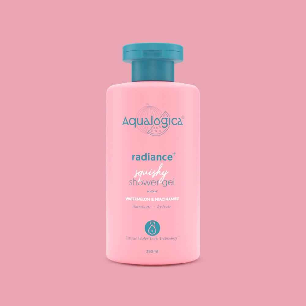 Buy Aqualogica Radiance+ Squishy Body Shower Gel 250 ml - Purplle