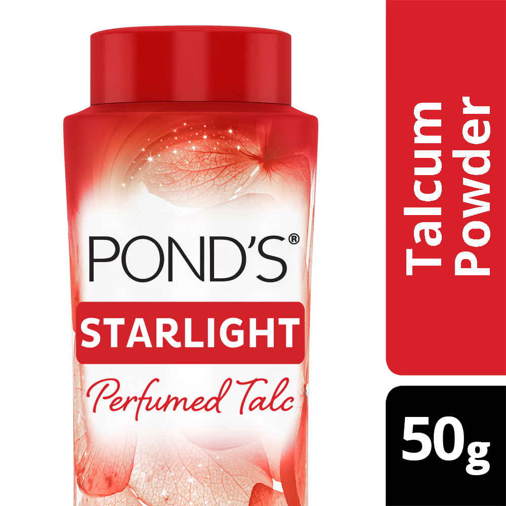 Buy POND'S Starlight Perfumed Talc Powder, Orchid & Jasmin Notes (50 g) - Purplle