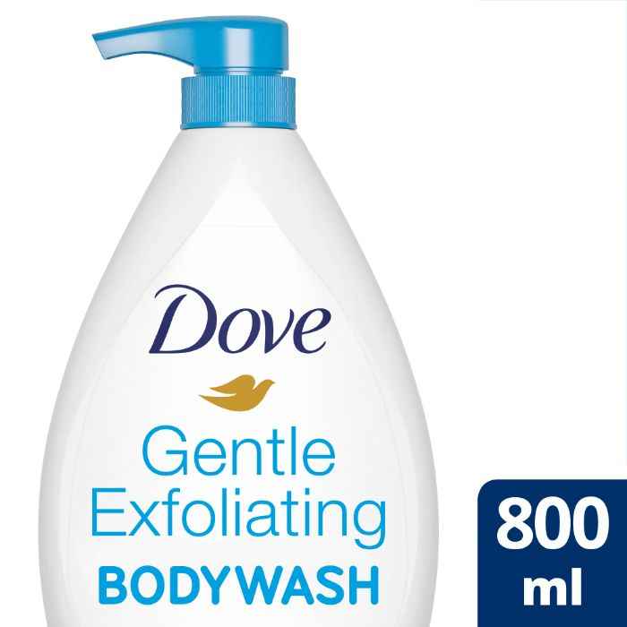 Buy Dove Gentle Exfoliating Beads Body Wash For Softer Smoother Skin 800 ml - Purplle