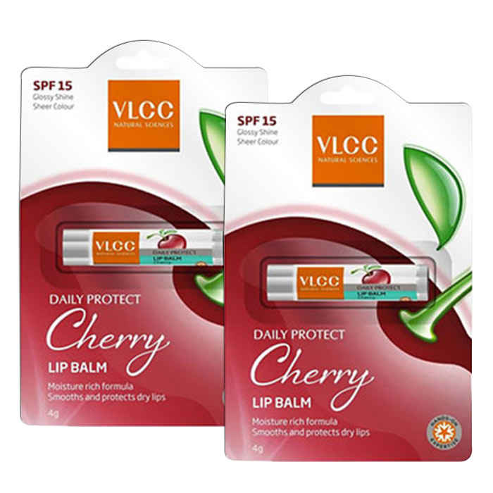 Buy VLCC Lip Balm Cherry (4 g) (Buy 1 Get 1 Free) - Purplle