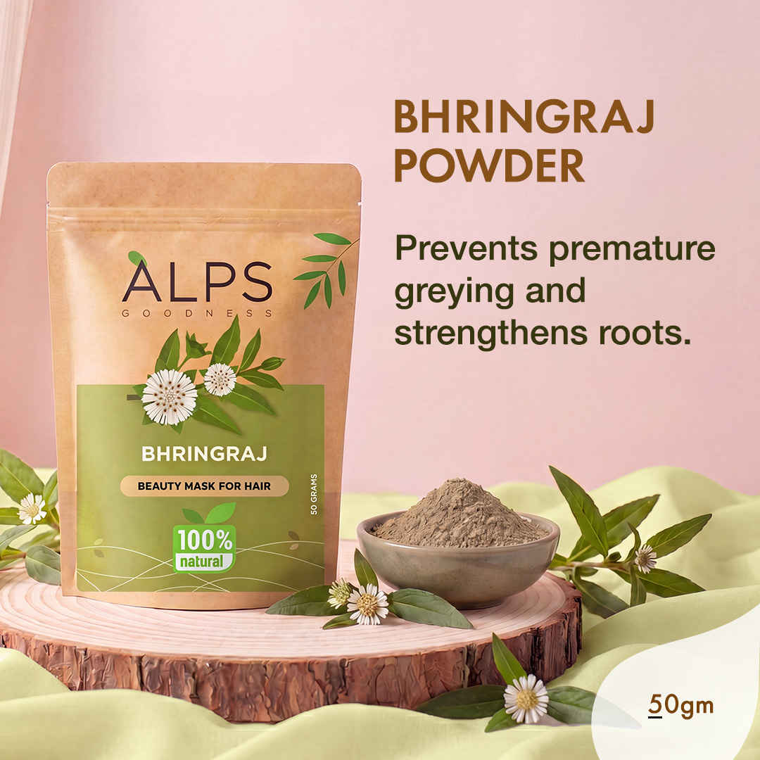 Buy Alps Goodness Powder - Bhringraj (50 gm) - Purplle