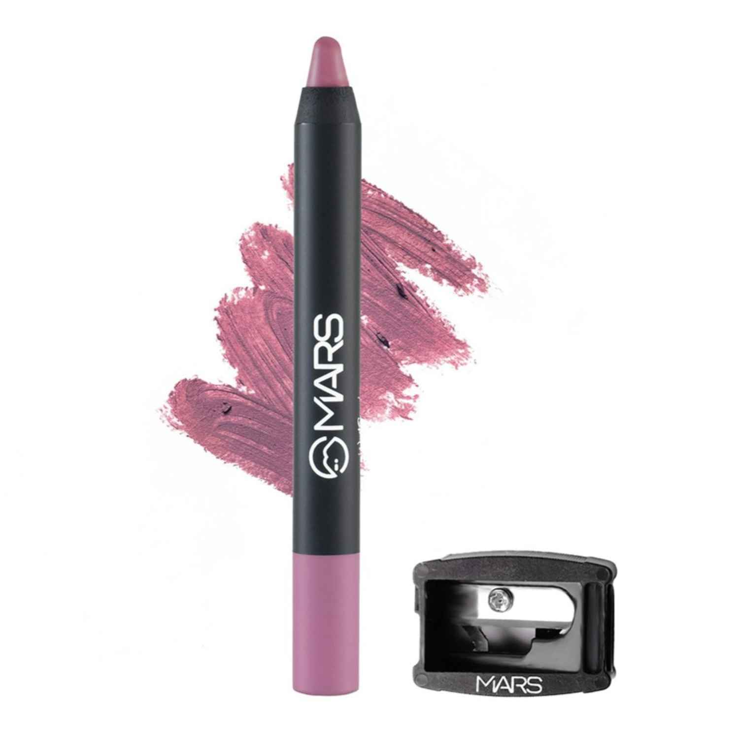 Buy MARS Won't Smudge Won't Budge Crayon Lipstick up to 12 Hours Stay | Matte Finish | Waterproof | Won't Smudge Won't Budge Lip Crayon (3.5 gm) (16-I Am Fearless) - Purplle