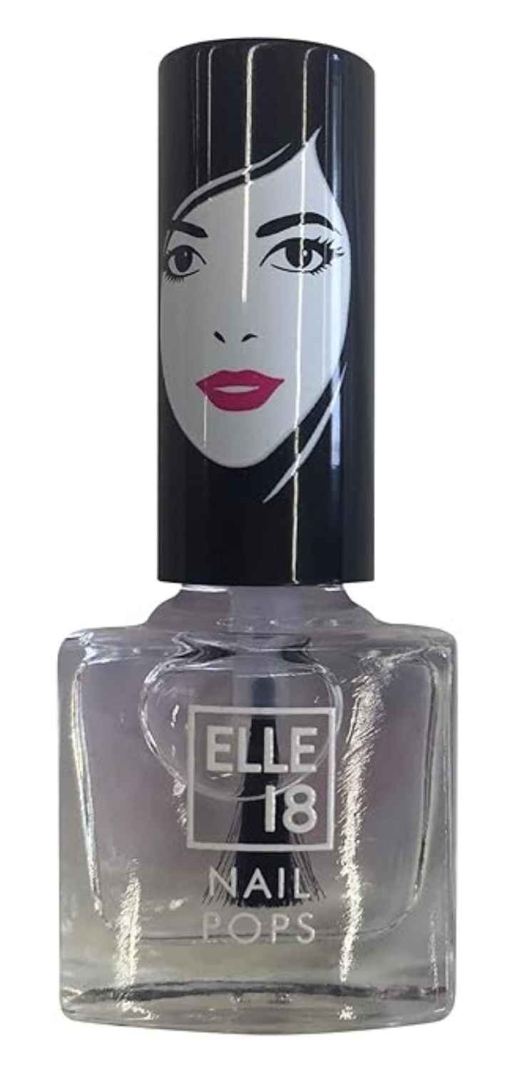 Buy Elle18 Nail Pops Nail Color Shade 27 - Transparent (5 ml) - Purplle