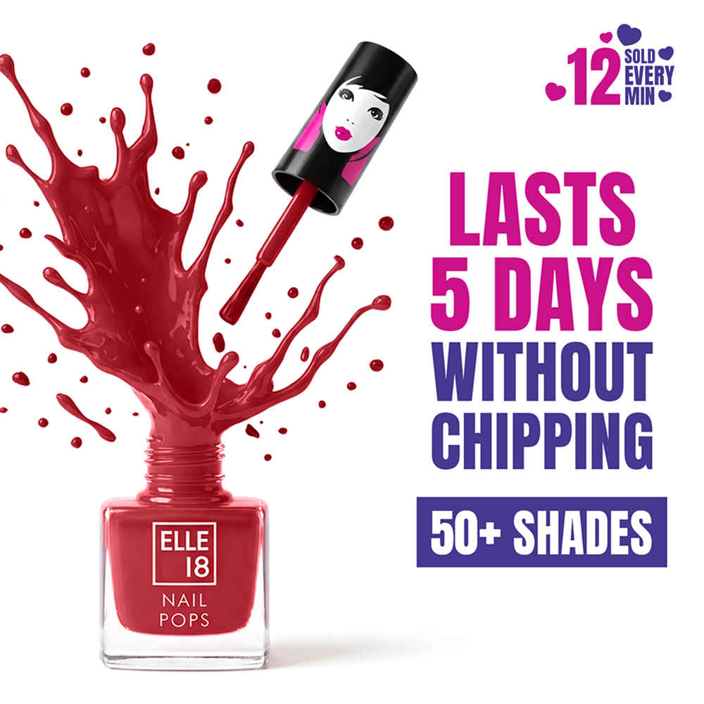 Buy Elle18 Nail Pops Nail Color - Shade 60 (5 ml) - Purplle