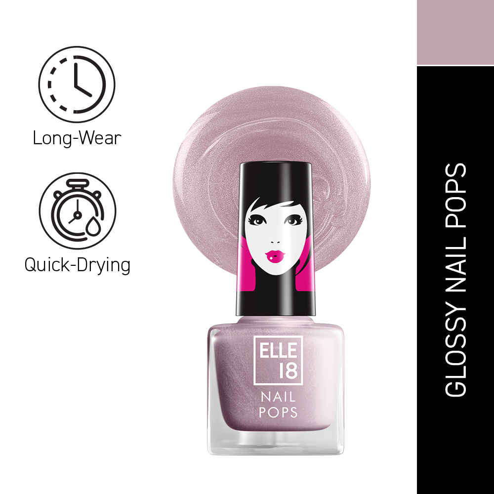 Buy Elle18 Nail Pops Nail Color Shade 08 (5 ml) - Purplle