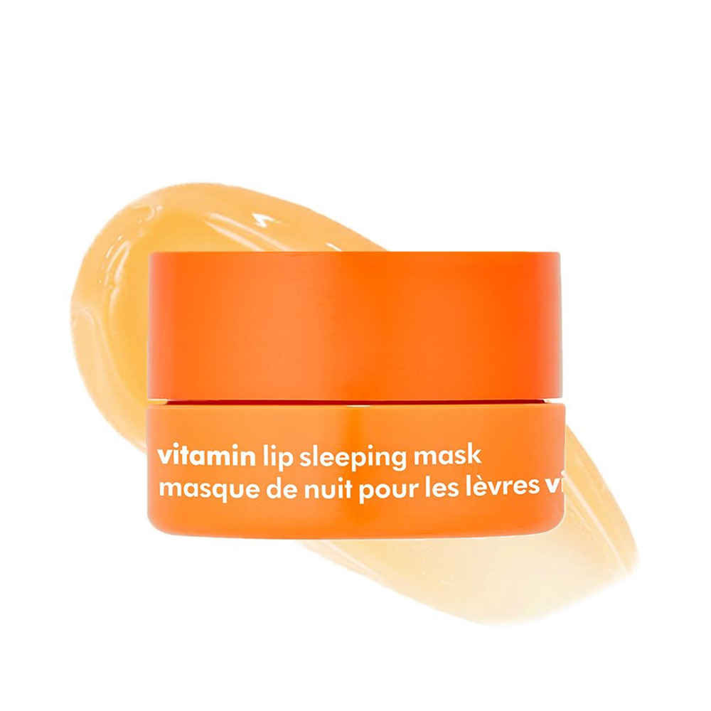 Buy The Face Shop Vitamin C Lip Sleeping Mask - Lightening Korean Lip Balm for Dark, Dry, Pigmented Lips (14 gm) - Purplle