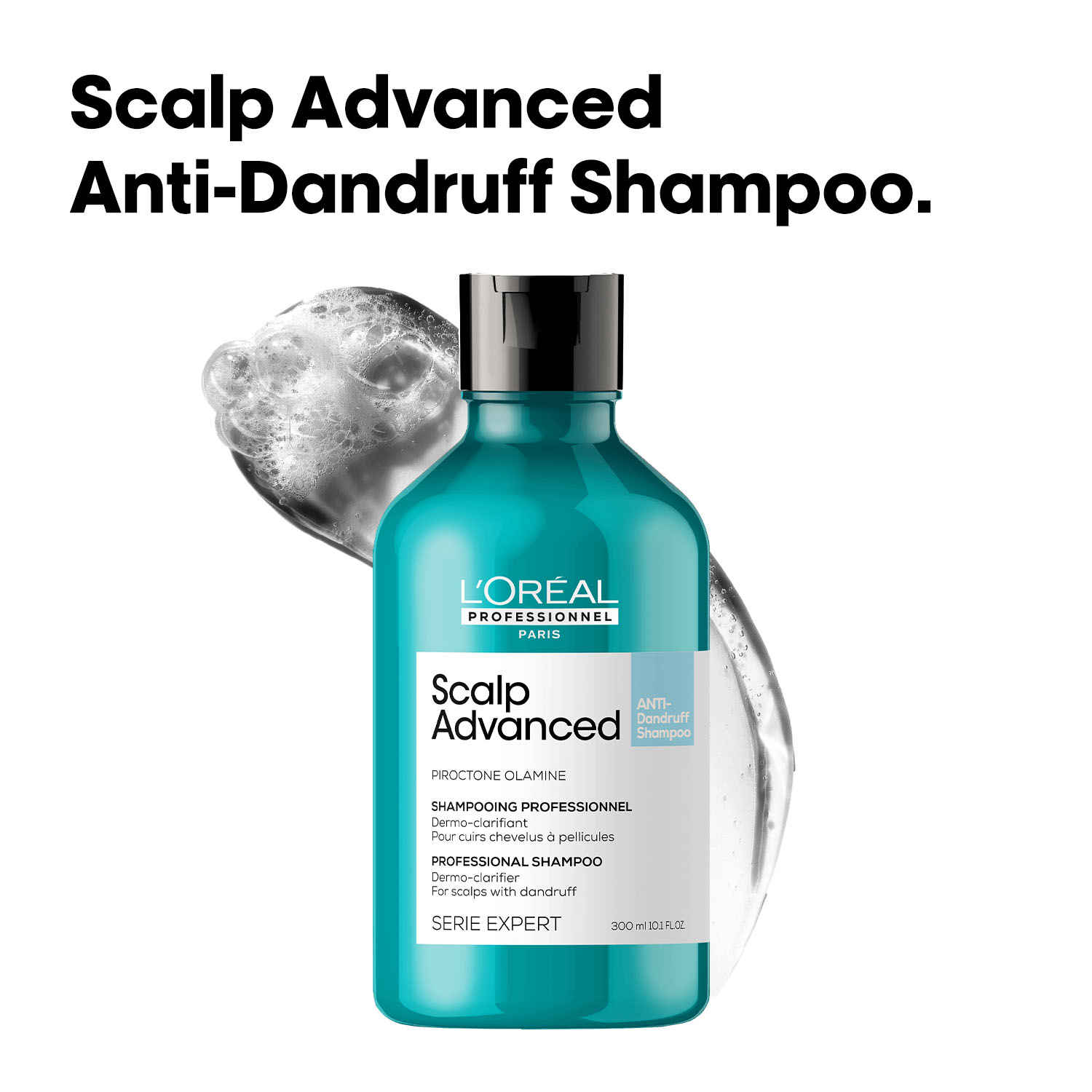 Buy L'Oreal Professionnel Scalp Advanced Anti-Dandruff Dermo-Clarifier Shampoo 300 ml | Removes Dandruff - Purplle