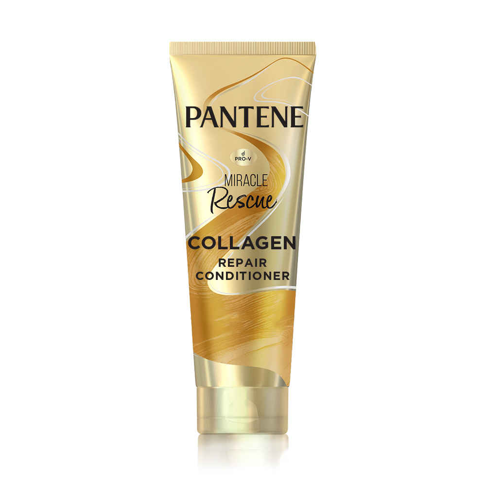 Buy Pantene Miracle Rescue Collagen Repair Conditioner | Damage Repair | For all hair types | 200 ml - Purplle