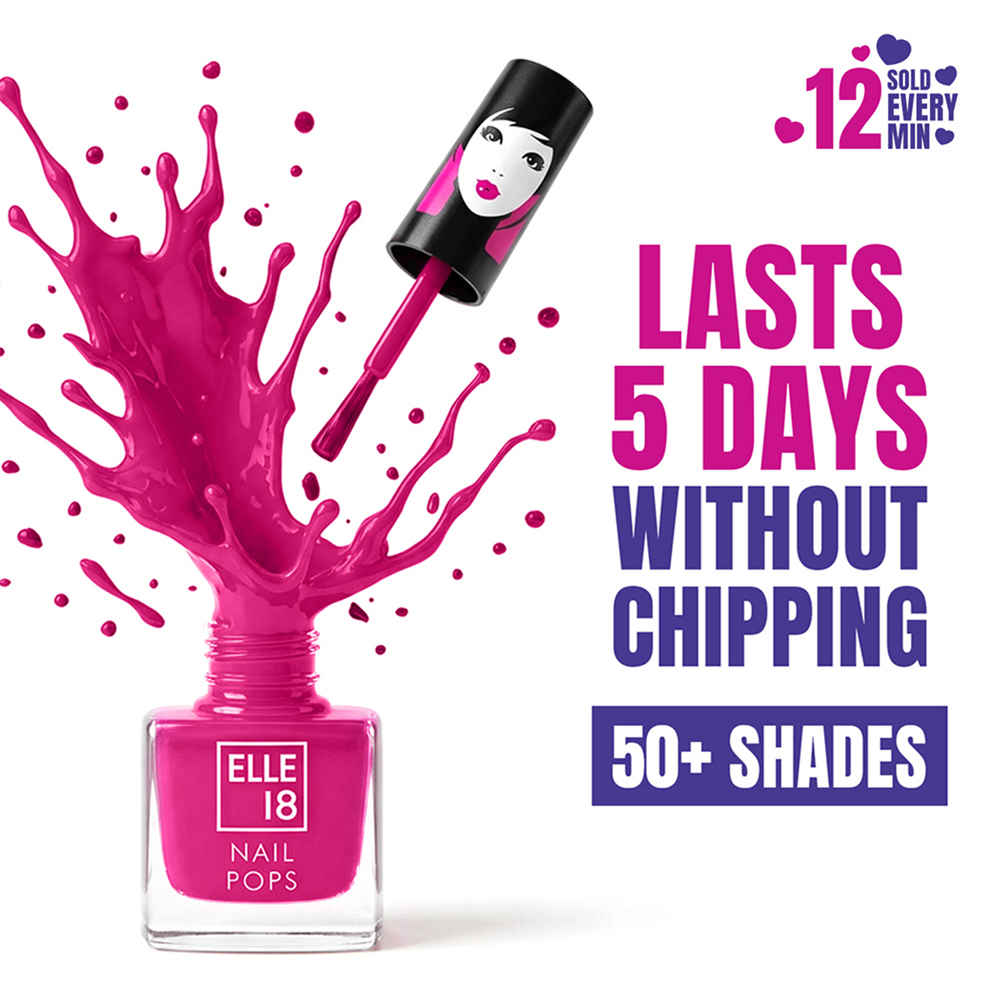 Buy Elle18 Nail Pops Nail Color - Shade 32 (5 ml) - Purplle