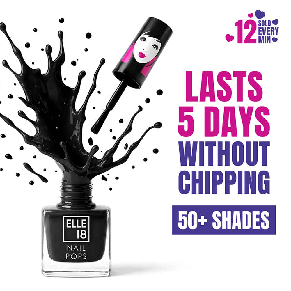 Buy Elle18 Nail Pops Nail Color - Shade 35 (5 ml) - Purplle