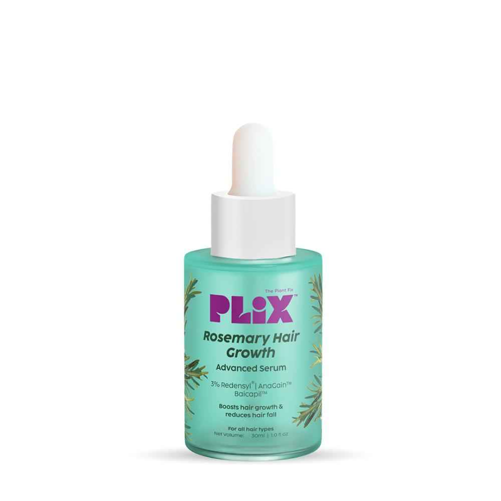 Buy PLIX Rosemary Advanced Hair Growth Serum for Hair Density & Thickness (For Men & Women) 30 ml - Purplle