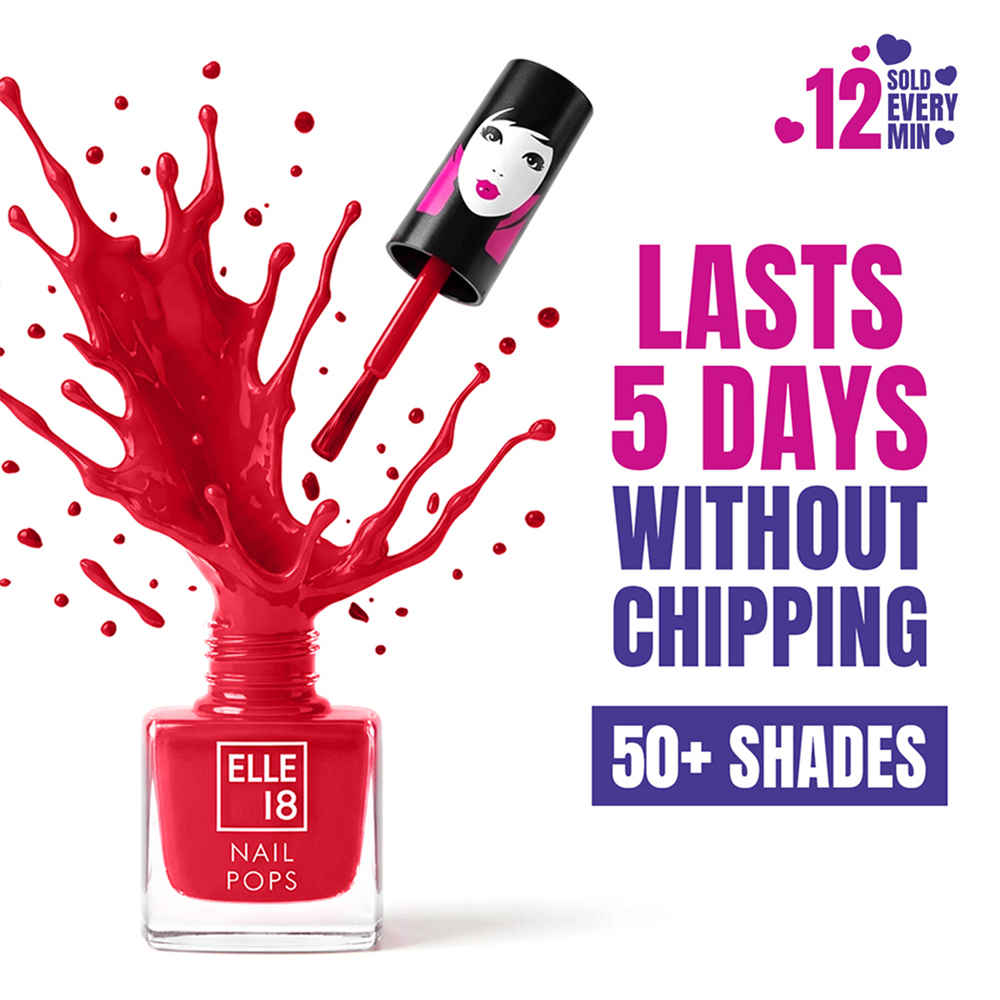 Buy Elle18 Nail Pops Nail Color - Shade 59 (5 ml) - Purplle
