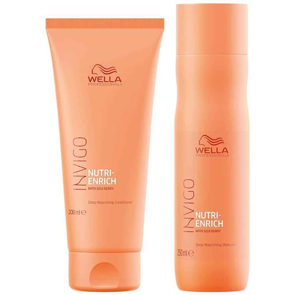 Buy Wella Professionals INVIGO Nutri Enrich Deep Nourishing Shampoo and Conditioner Combo of 2 - Purplle