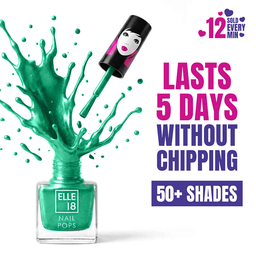 Buy Elle18 Nail Pops Nail Color - Shade 61 (5 ml) - Purplle