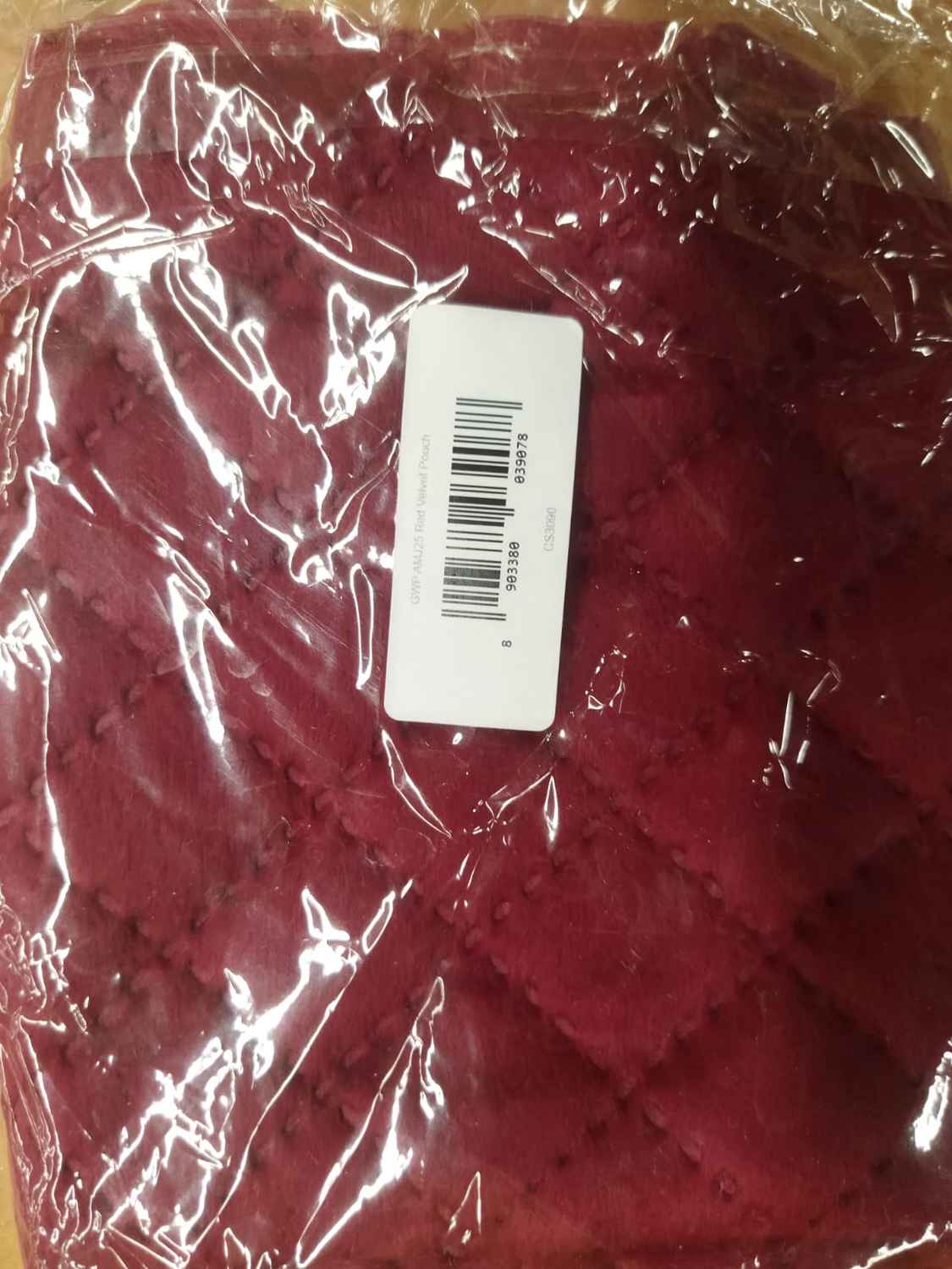 Buy FACES CANADA GWP AMJ25 Red Velvet Pouch - 1 pc - Purplle