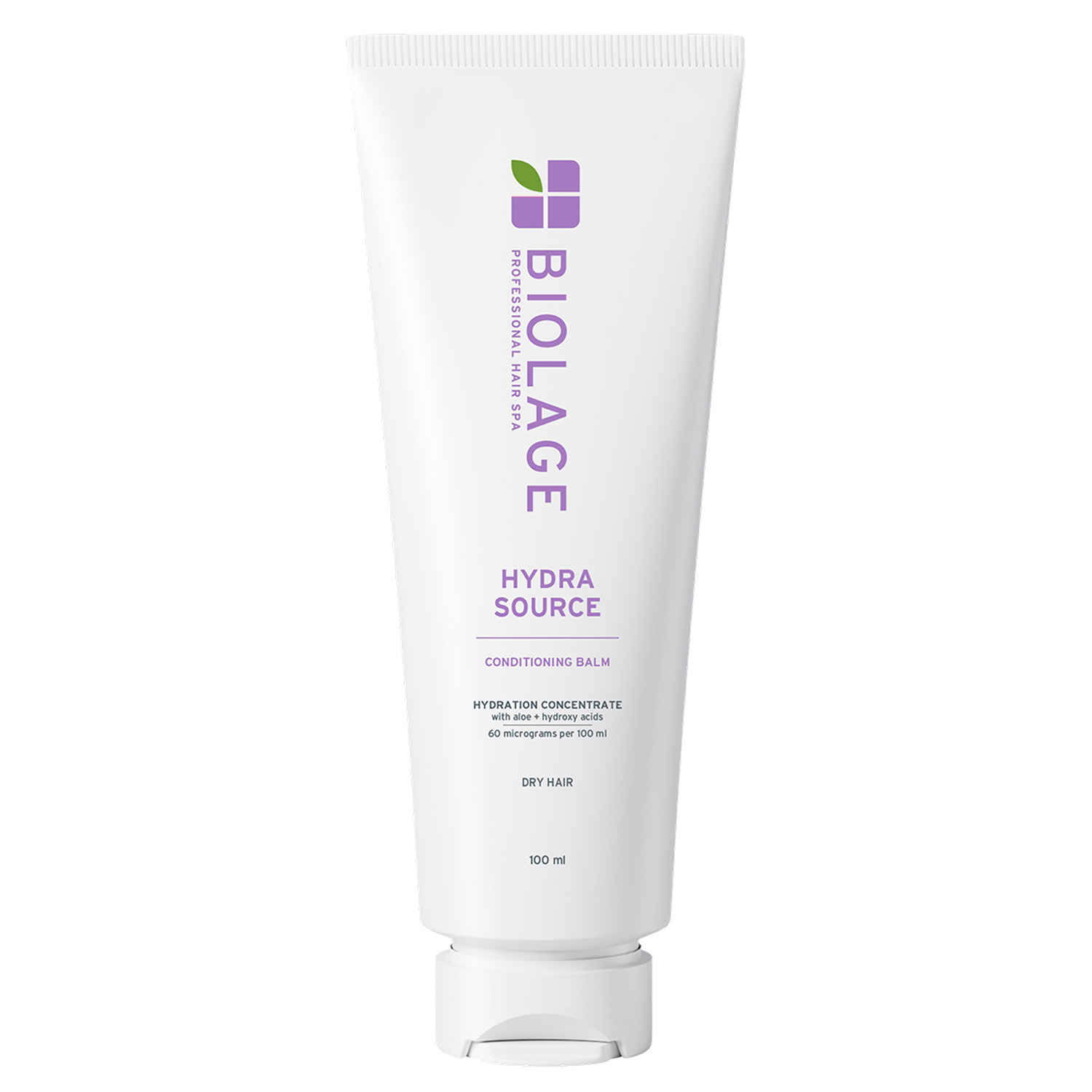 Buy Biolage Hydrasource Conditioner for Dry Hair with Hydroxy Acids - 72HR moisture & frizz control, Enriched with Aloe Vera and Hydroxy Acid, Vegan & Cruelty-Free, 100 ml - Purplle