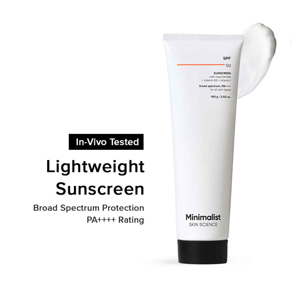 Buy Minimalist SPF 50 Sunscreen - 100 gm - Purplle