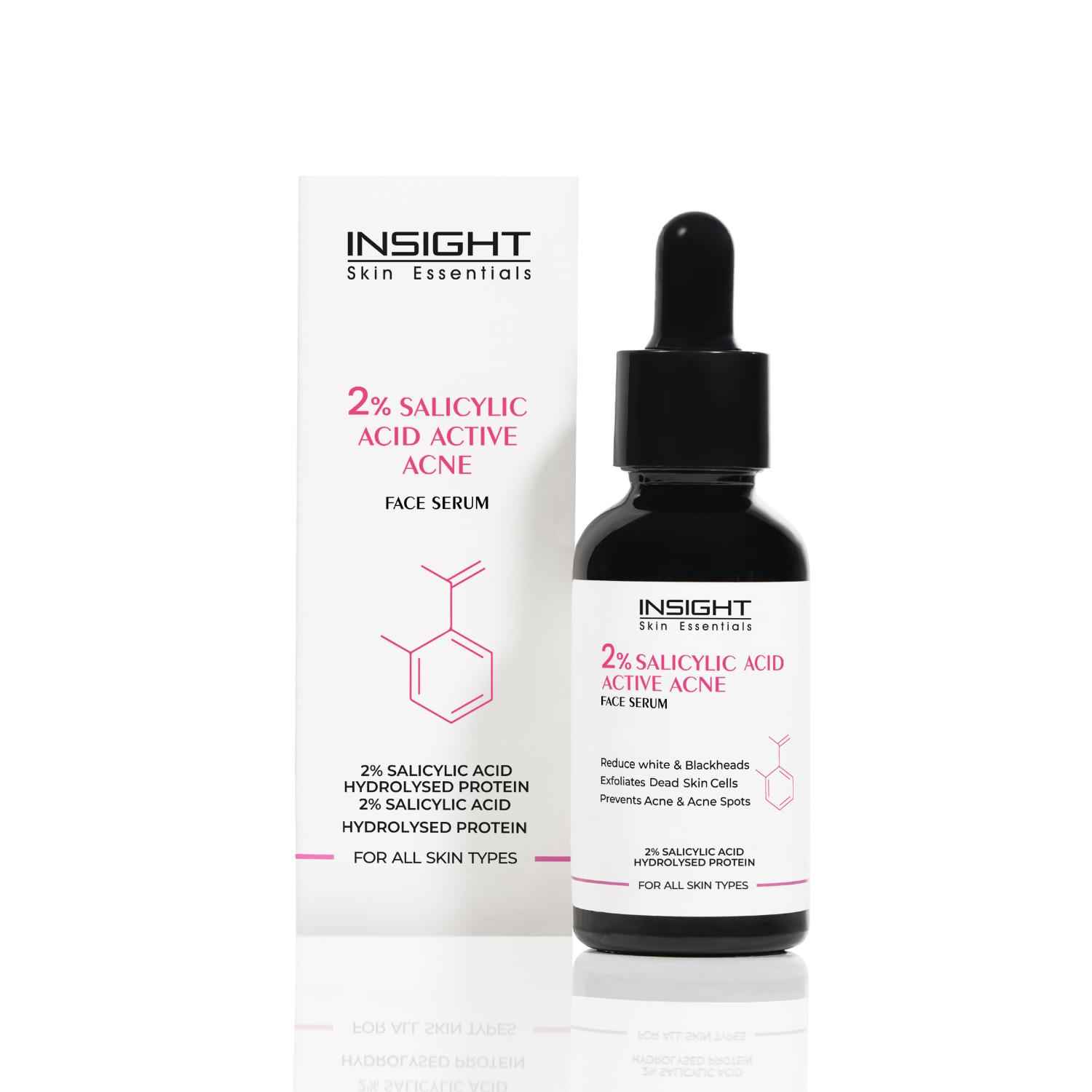 Buy Insight Cosmetics 2% Salicylic Acid Active Acne Face Serum 30 ml - Purplle