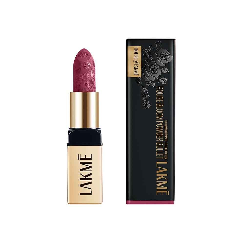 Buy Lakme Rouge Bloom Powder Matte Bullet Pink Tulip 203 - 4 gm - Purplle
