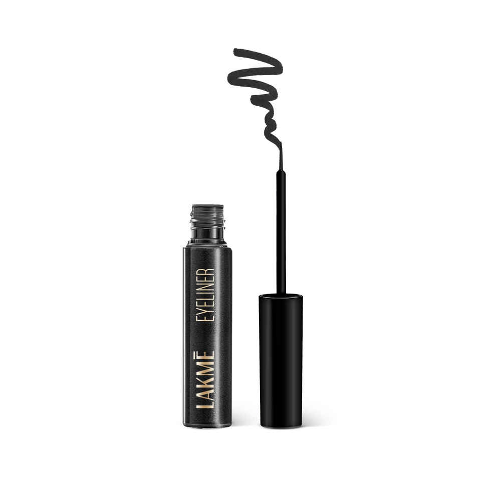 Buy Lakme Unreal Precision Liquid Eye Liner Lightweight & Smudgeproof Eye Liner, Black, 4.5 ml - Purplle