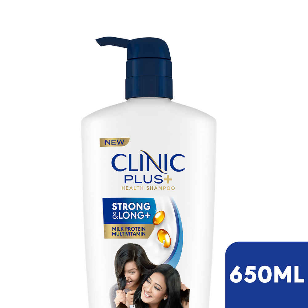 Buy Clinic Plus Strong & Long Health Shampoo (650 ml) - Purplle
