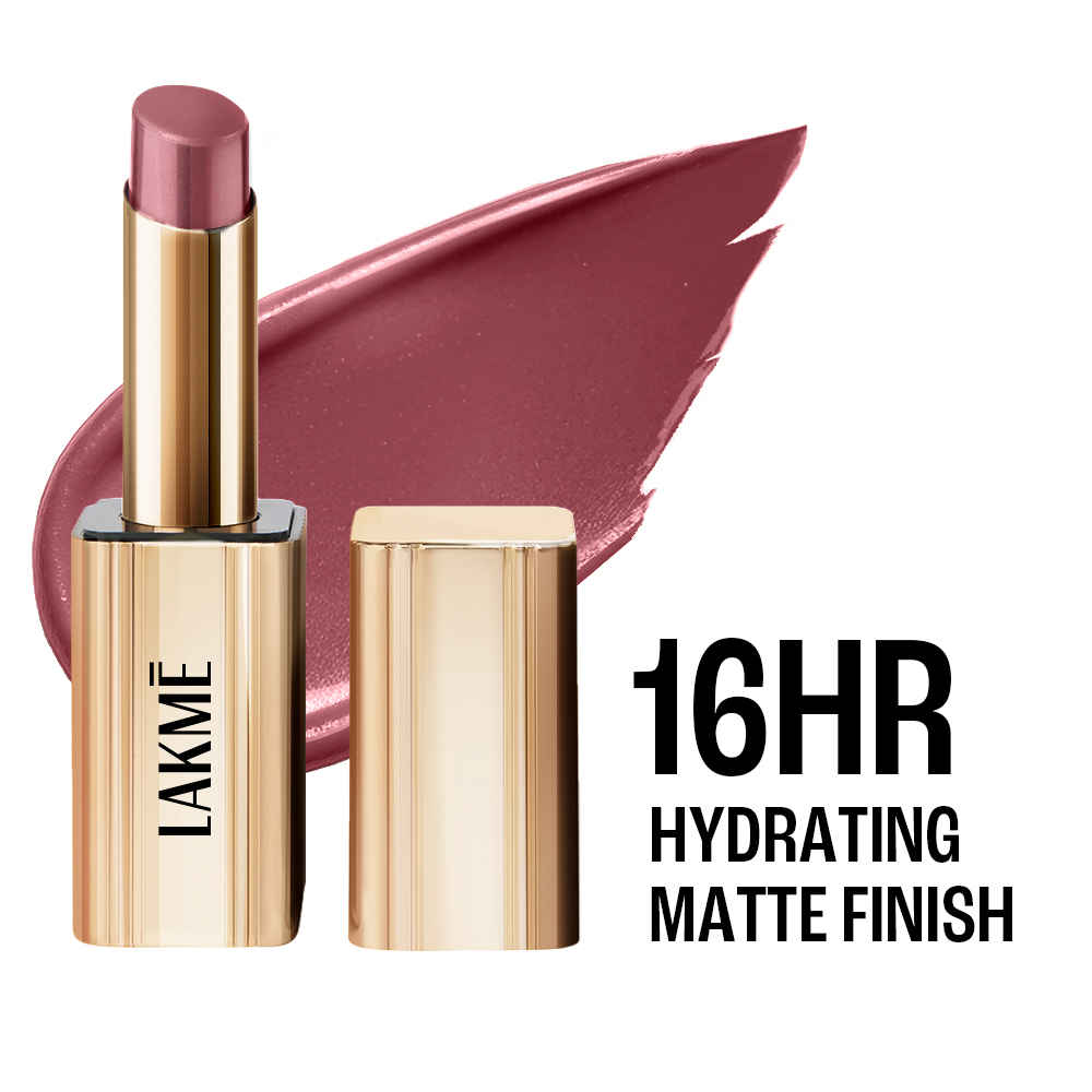 Buy Lakme Unreal 3D Slim Bullet, Matte Finish, Elegant Pink, 3.6 gm - Purplle