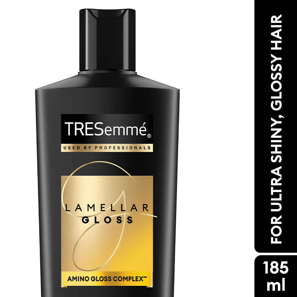 Buy Tresemme Lamellar Gloss Shampoo, with Amino Gloss Complex, for Ultra Shiny, Glossy hair, 185 ml - Purplle