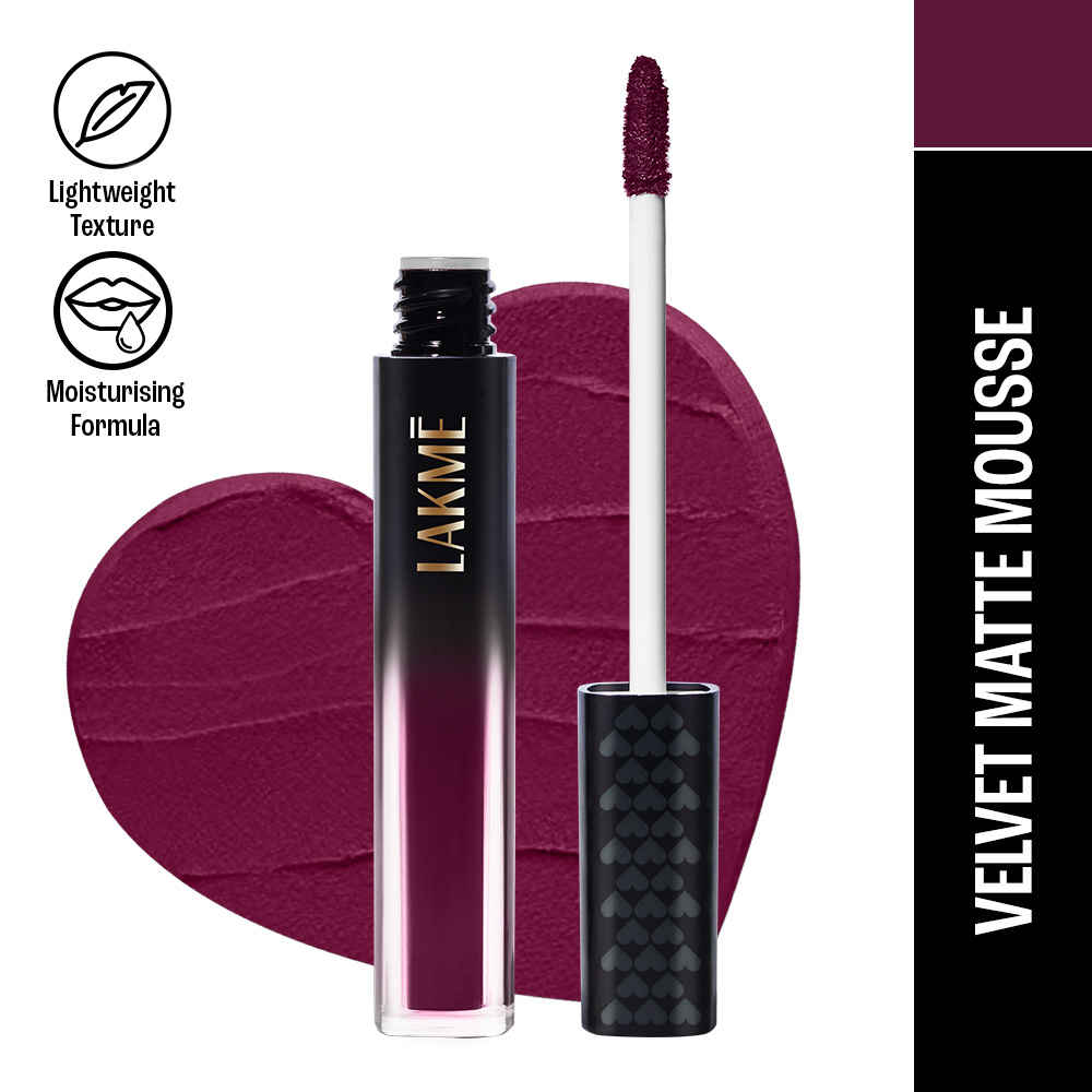 Buy Lakme Absolute Sheer Lip Mousse 103 Dark Cherry - Purplle
