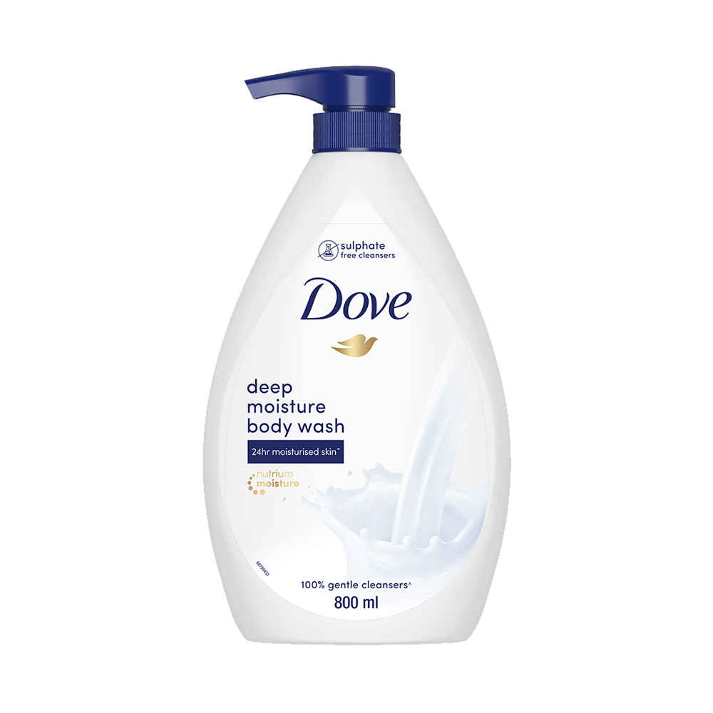 Buy Dove Deep Moisture Body Wash 800 ml - Purplle