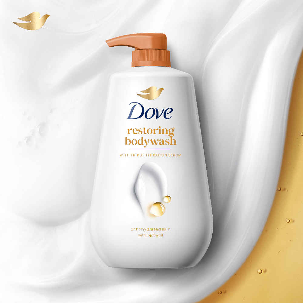 Buy Dove Restoring Body Wash (825 ml) - Purplle