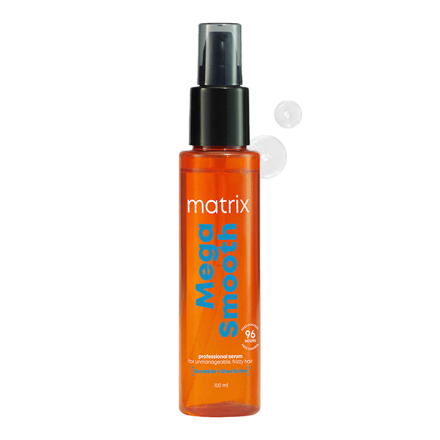 Buy MATRIX Mega Smooth Anti-Frizz Serum with Shea Butter and Ceramides| Max Smoothness for 4 Days | Used by 1 Lakh Hairstylists*| For All Hair Types | 100 ml - Purplle