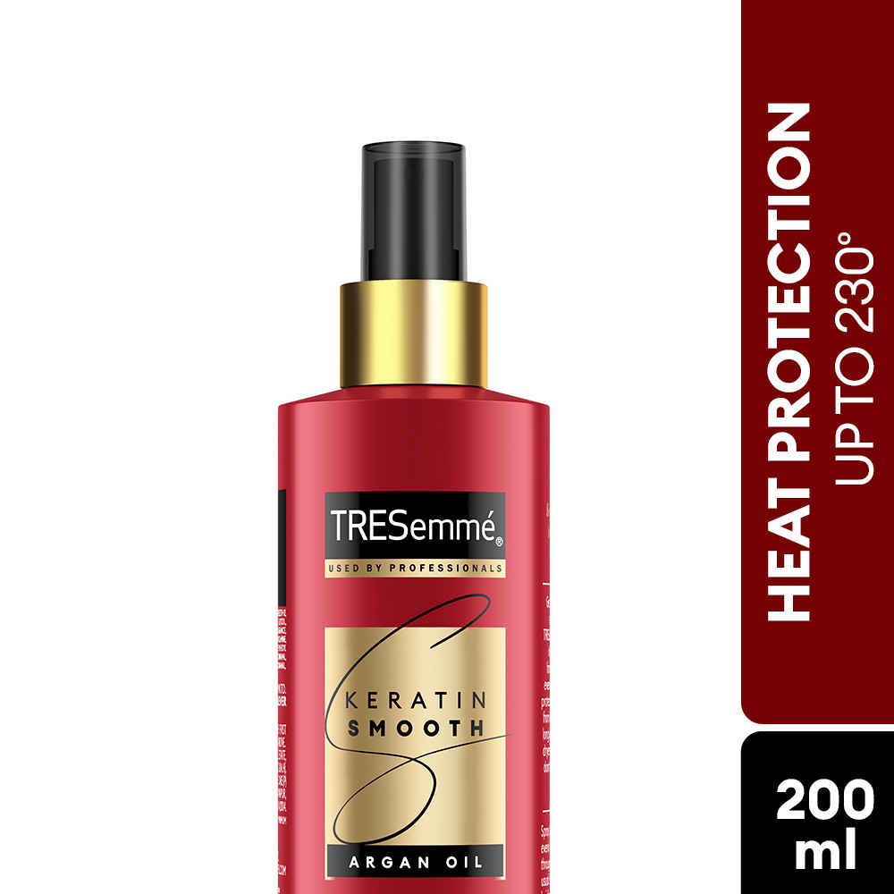 Buy TRESemme Keratin Smooth Heat Protect Spray, Ideal for Heat Styling, RED-200 ml - Purplle
