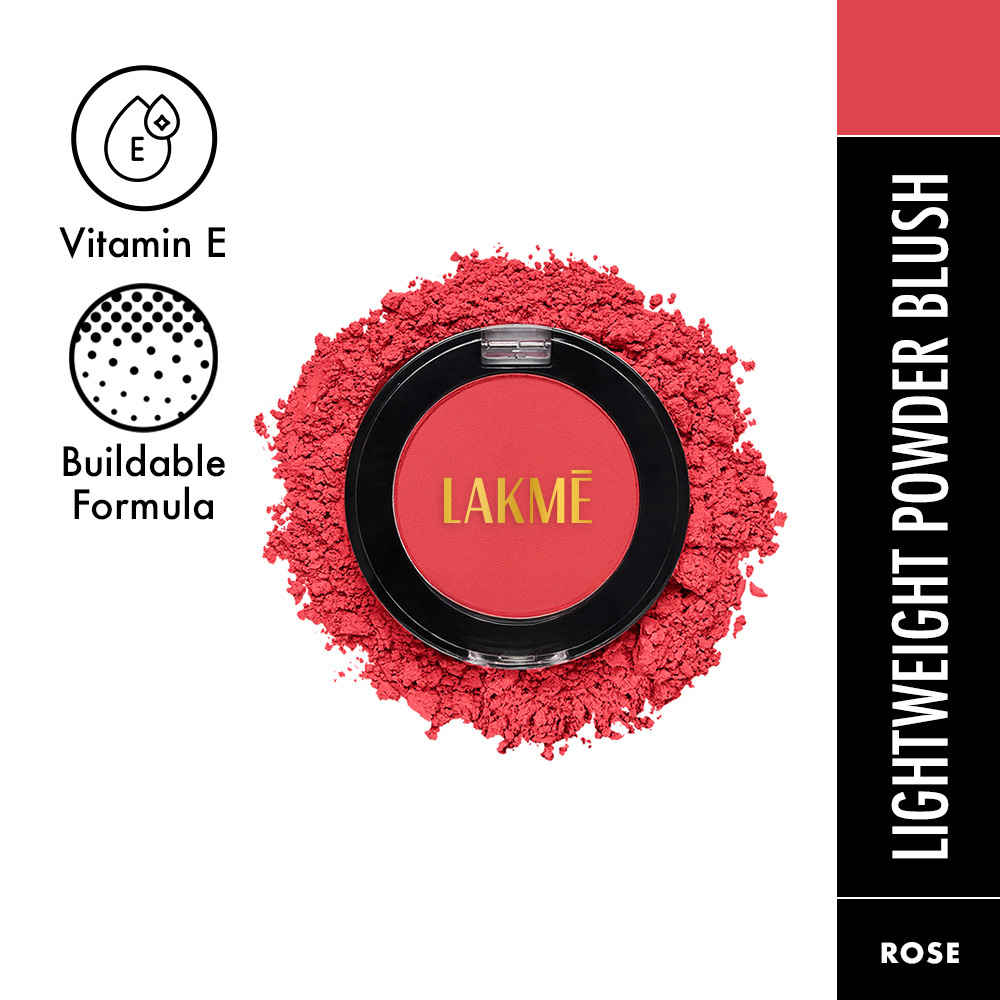 Buy Lakme Face It Blush Natural Rose B1 4 gm - Purplle