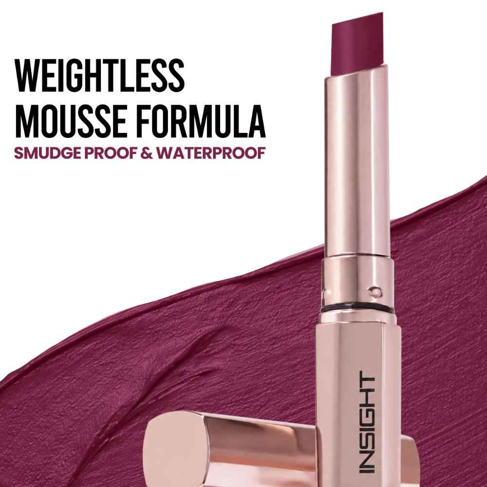 Buy Insight Makeup Essentials Mousse Lipstick - Raspberry Truffle – 2.5 gm - Purplle