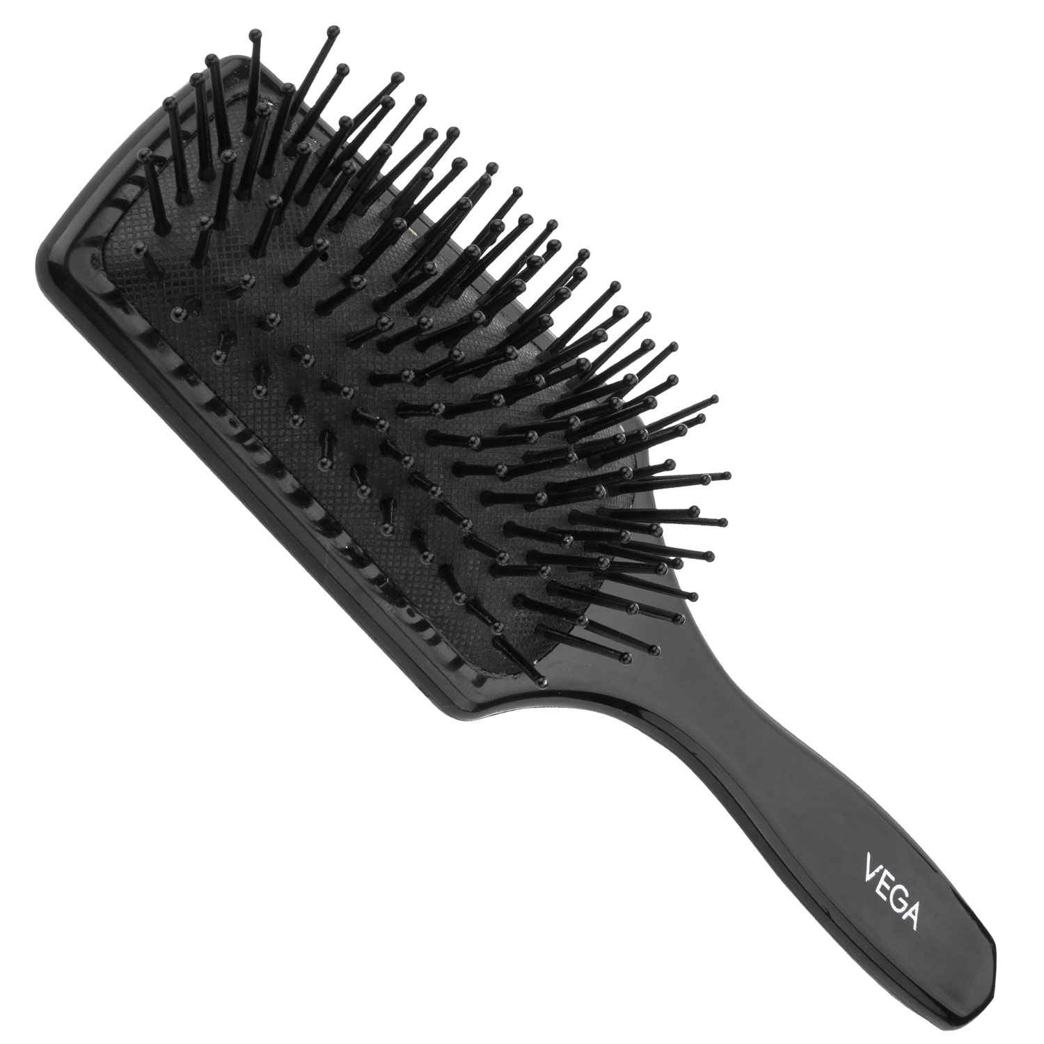 Buy VEGA Premium Collection Mini Paddle Hair Brush for Men & Women| Wide Detangle Brush for Long, Thick & Curly, Wavy Hair | Reducing Hair Breakage and Frizzy, (India's No.1* Hair Brush Brand, 8586M) 1 pc - Purplle
