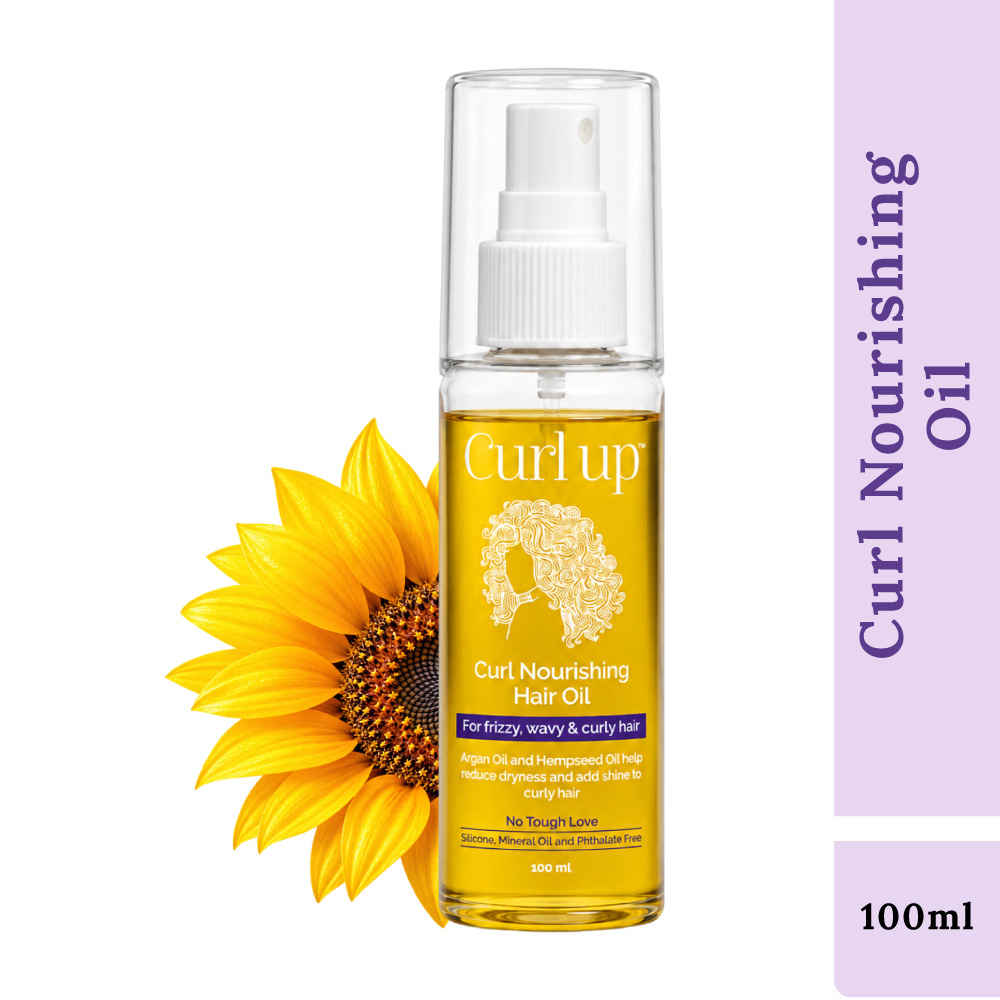 Buy Curl Up Curl Nourishing Hair Oil 100 ml - Purplle