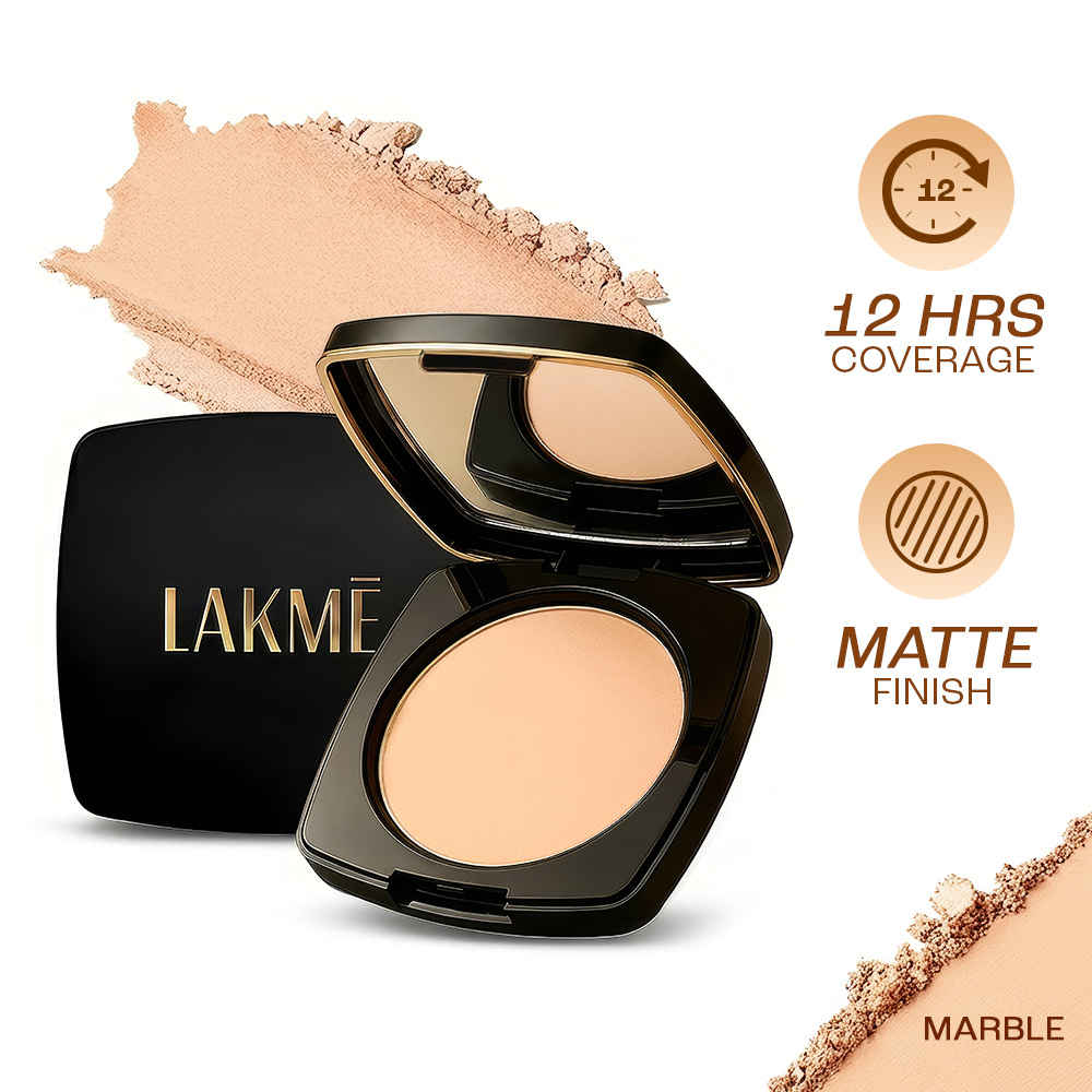 Buy Lakme Face It Compact, natural marble, 9 gm - Purplle