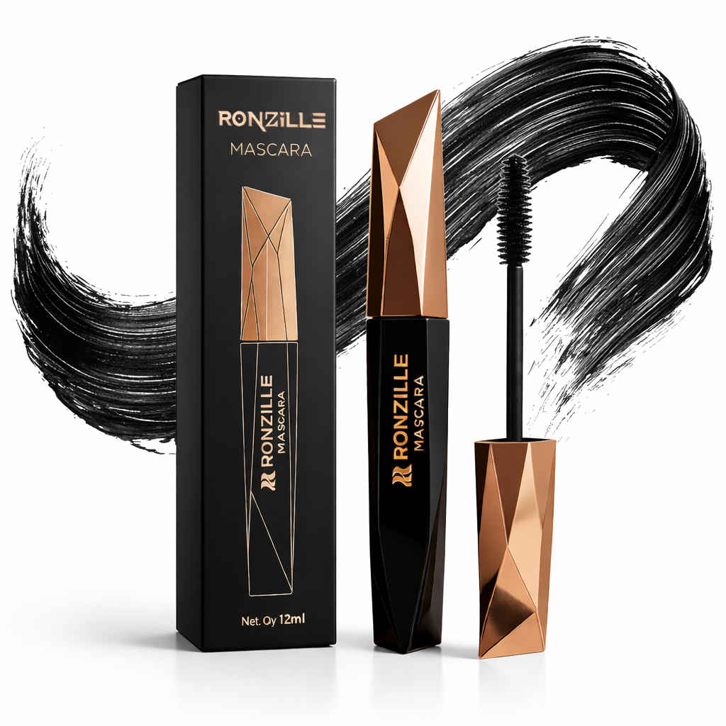 Buy Ronzille Volumizing Lasting Weightless of up to 8 Hours II Lightweight,Smudge-Proof II Black Mascara -12 ml - Purplle