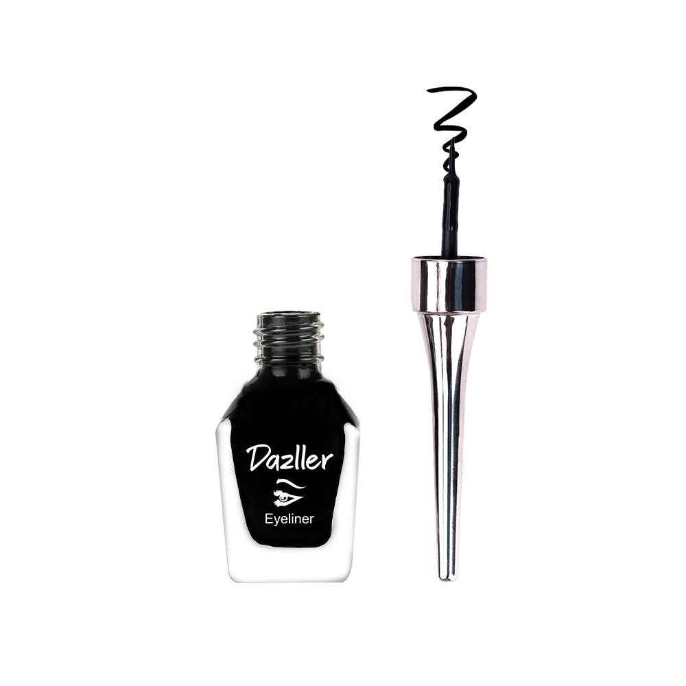 Buy Dazller Eyeliner | Velvet Matte Black |Washable | Water-resistant |Smudge-proof |Quick Dry Formula |6.5 ml - Purplle