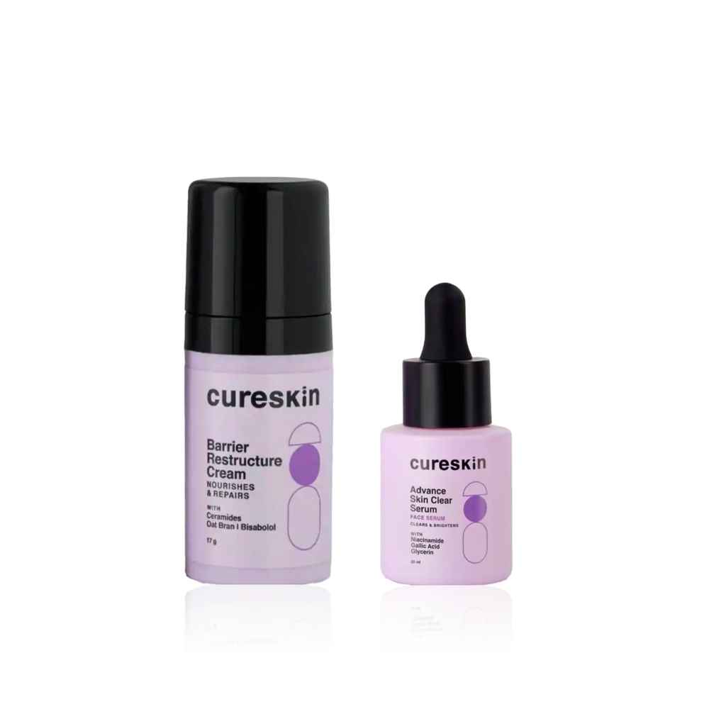 Cureskin Clear & Comfort Duo | Balanced Routine with Niacinamide