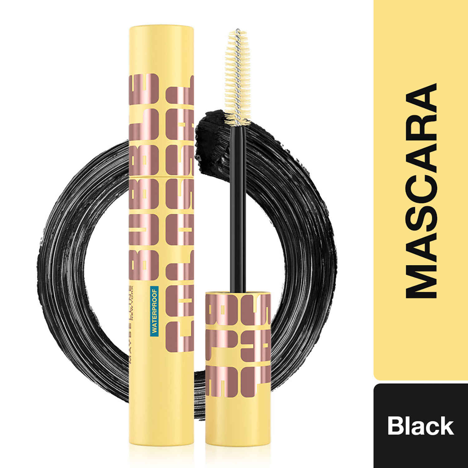 Buy Maybelline New York Colossal Bubble Waterproof Mascara - Volumizing, Buildable & Lightweight, 8.75 ml - Purplle