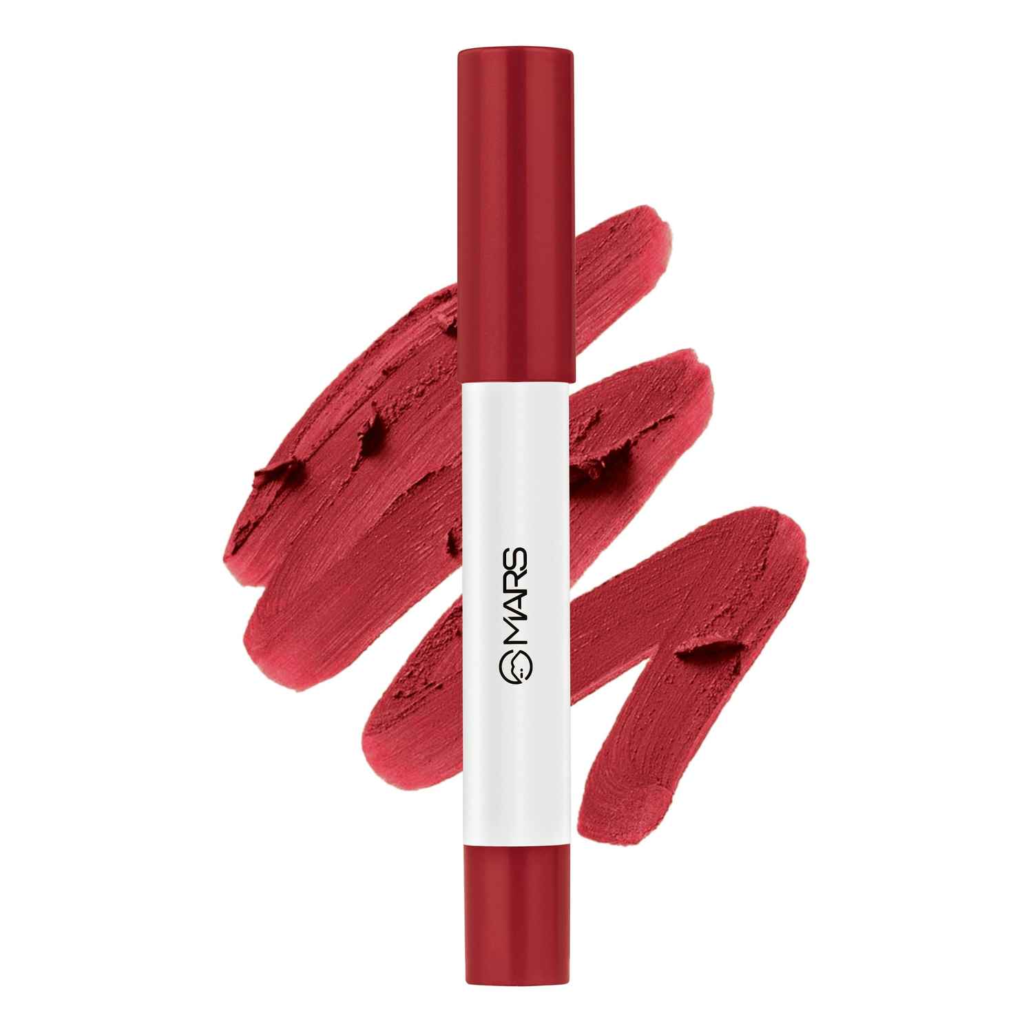 Buy MARS Cloud Kiss Soft-Matte Lip Crayon 12 - Crimson Mist 1.8 gm - Purplle