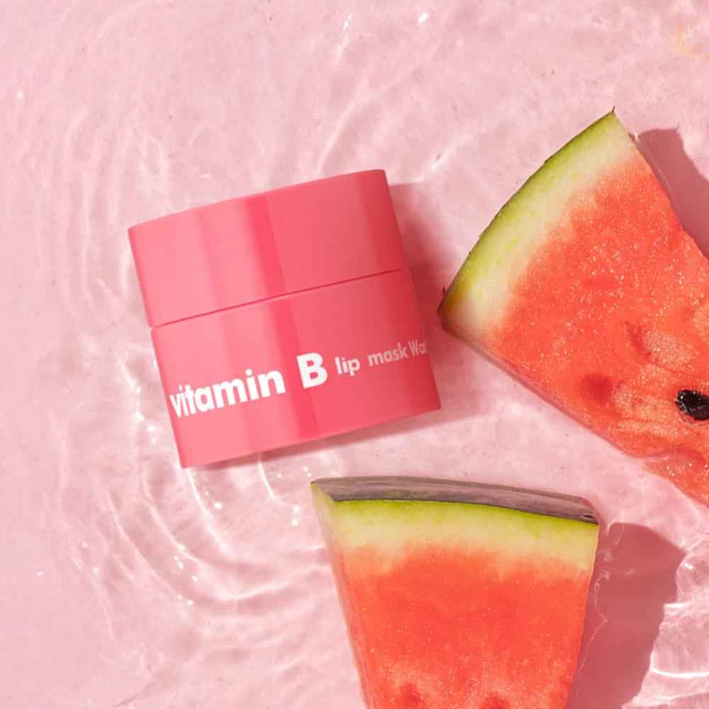 Buy THE FACE SHOP Vitamin B lip mask Watermelon (mini) 5 gm - Purplle